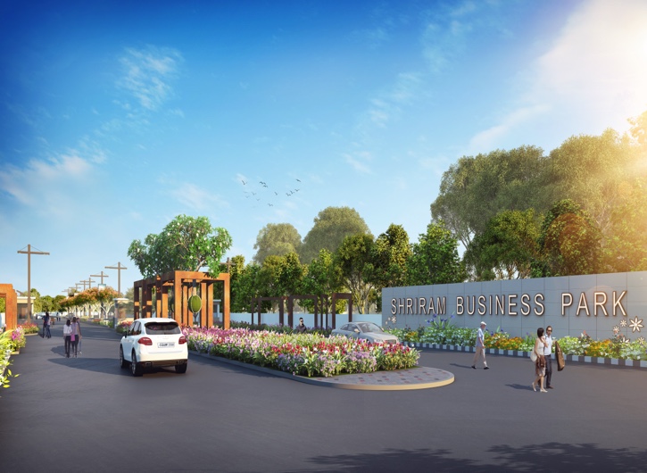 Entrance of Shrirambusinesspark - version2
