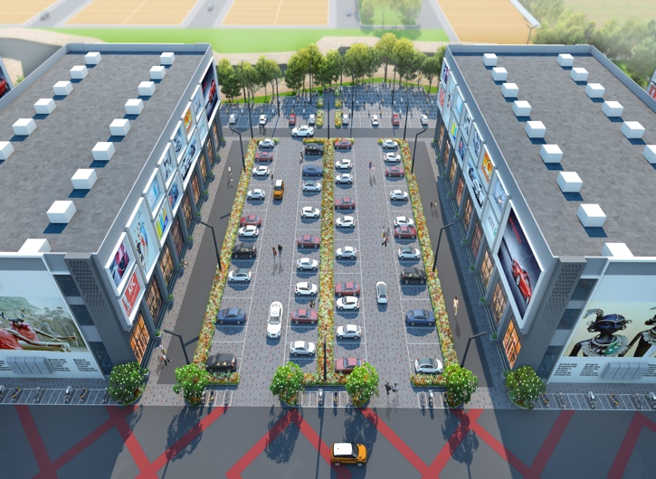 Parking - top view