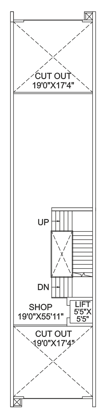 Shop Type 3 - Mezzanine Floor