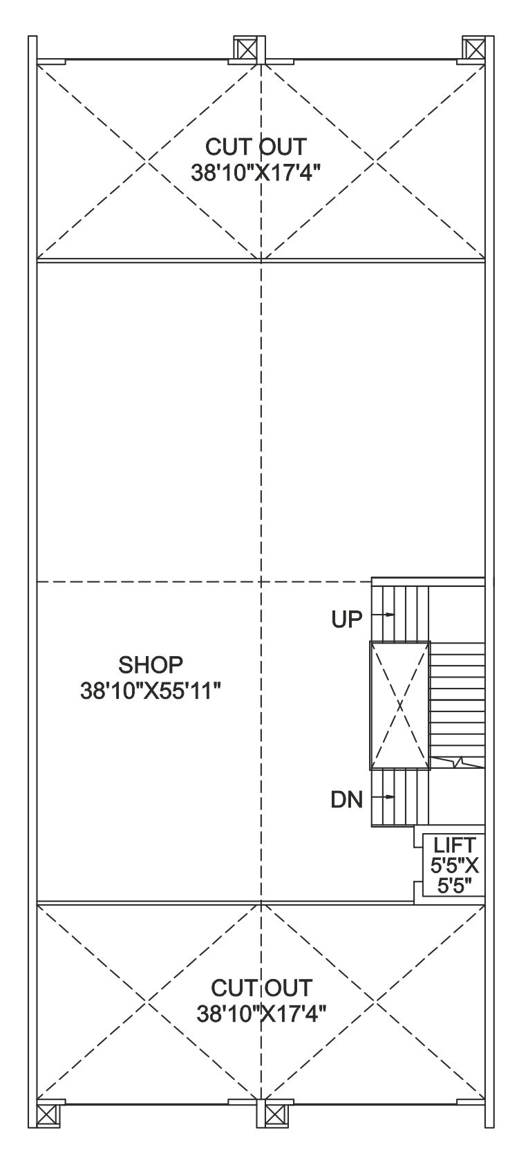 Shop Type 4 - Mezzanine Floor