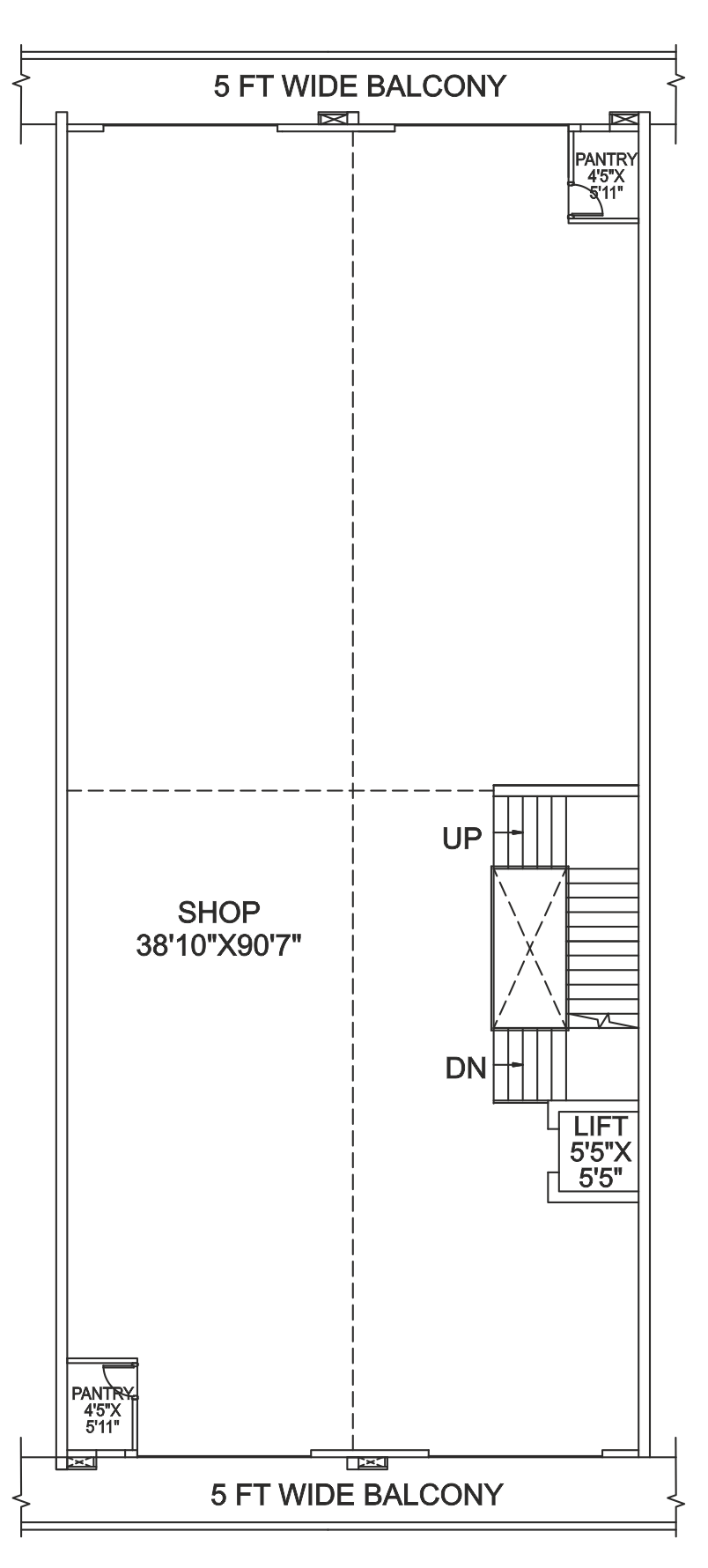 Shop Type 4 - First Floor