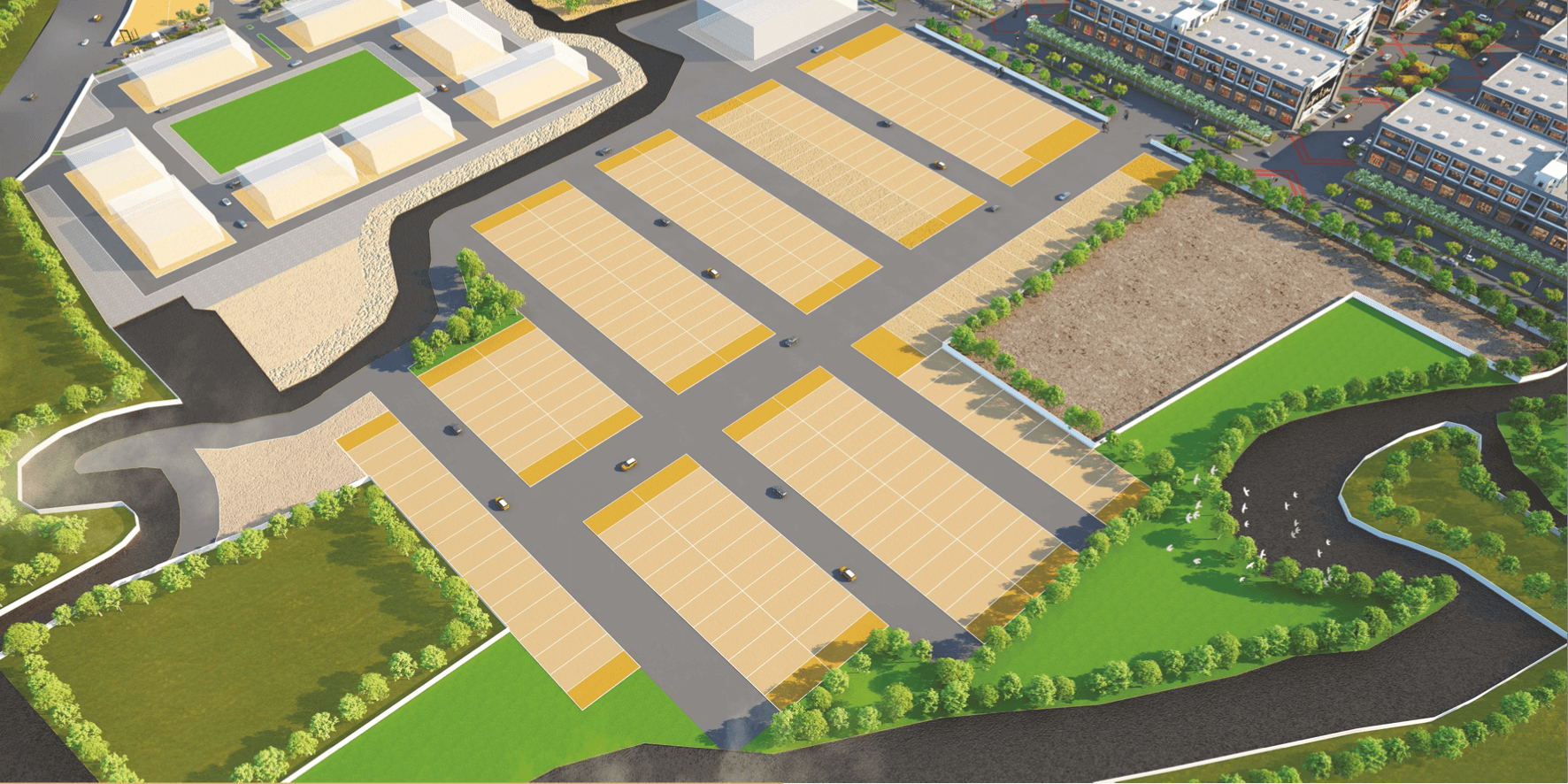 commercial plot